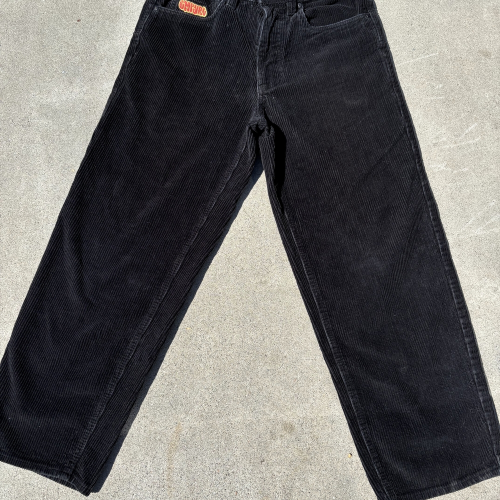 Empyre Black Corduroy Men Pants